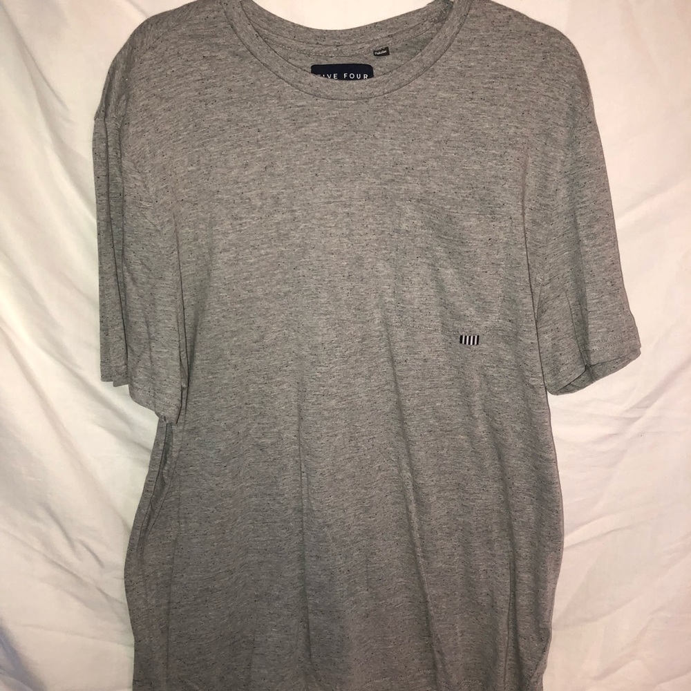 Brand New Gray T-shirt with Pocket